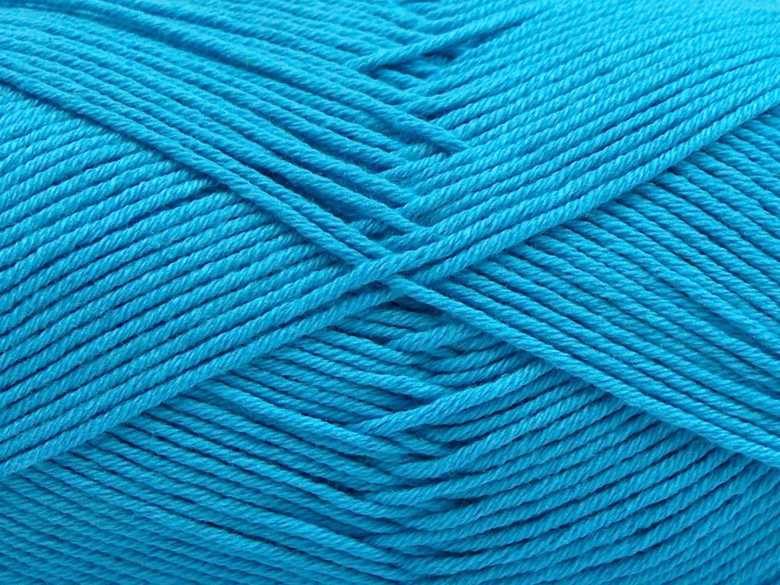 Pure Cotton Fine Turquoise