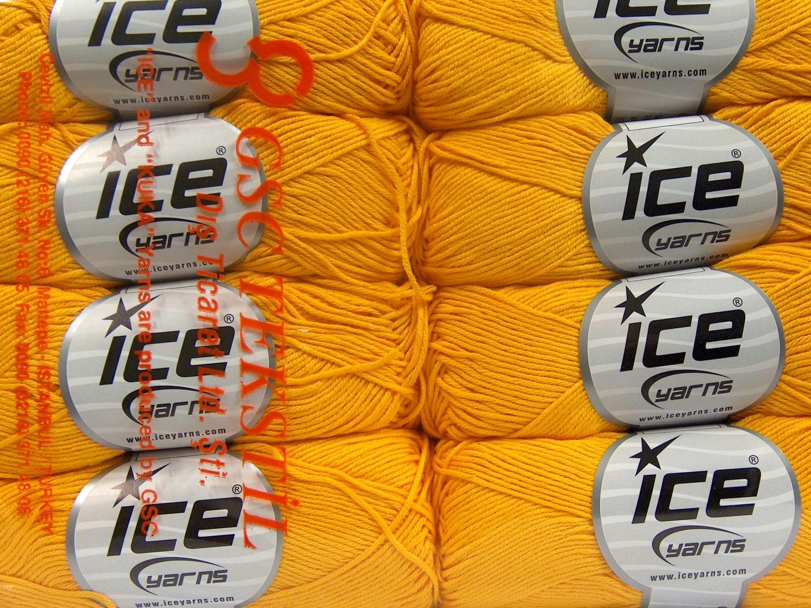 Pure Cotton Fine Yellow