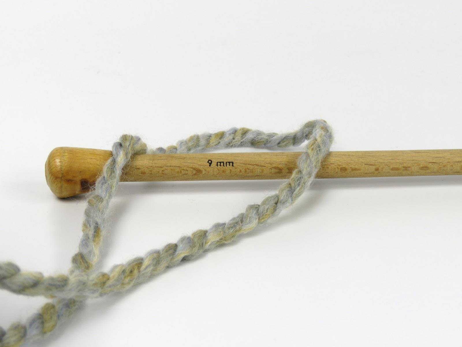 Puzzle Wool Chunky Black, Blue, Grey, Camel