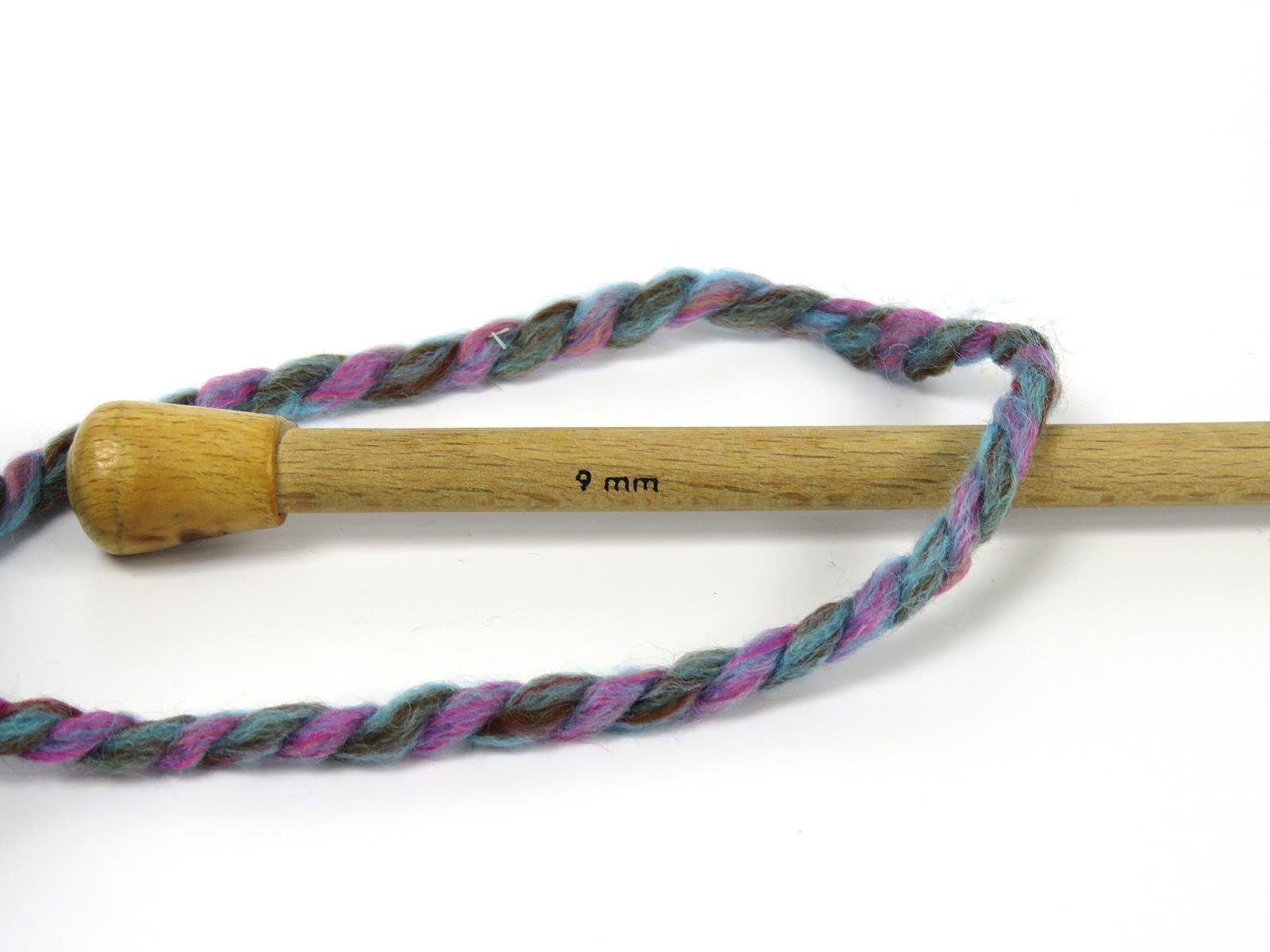 Puzzle Wool Chunky Camel, Fuchsia, Copper, Turquoise Shades