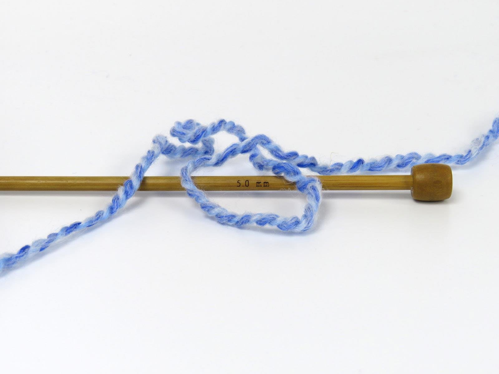 Puzzle Wool Worsted Blue Shades, Grey Shades