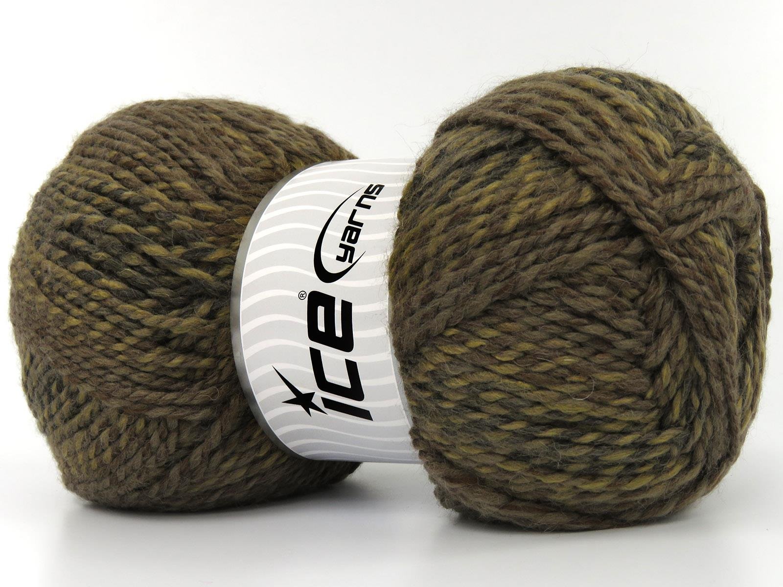 Puzzle Wool Worsted Brown Shades