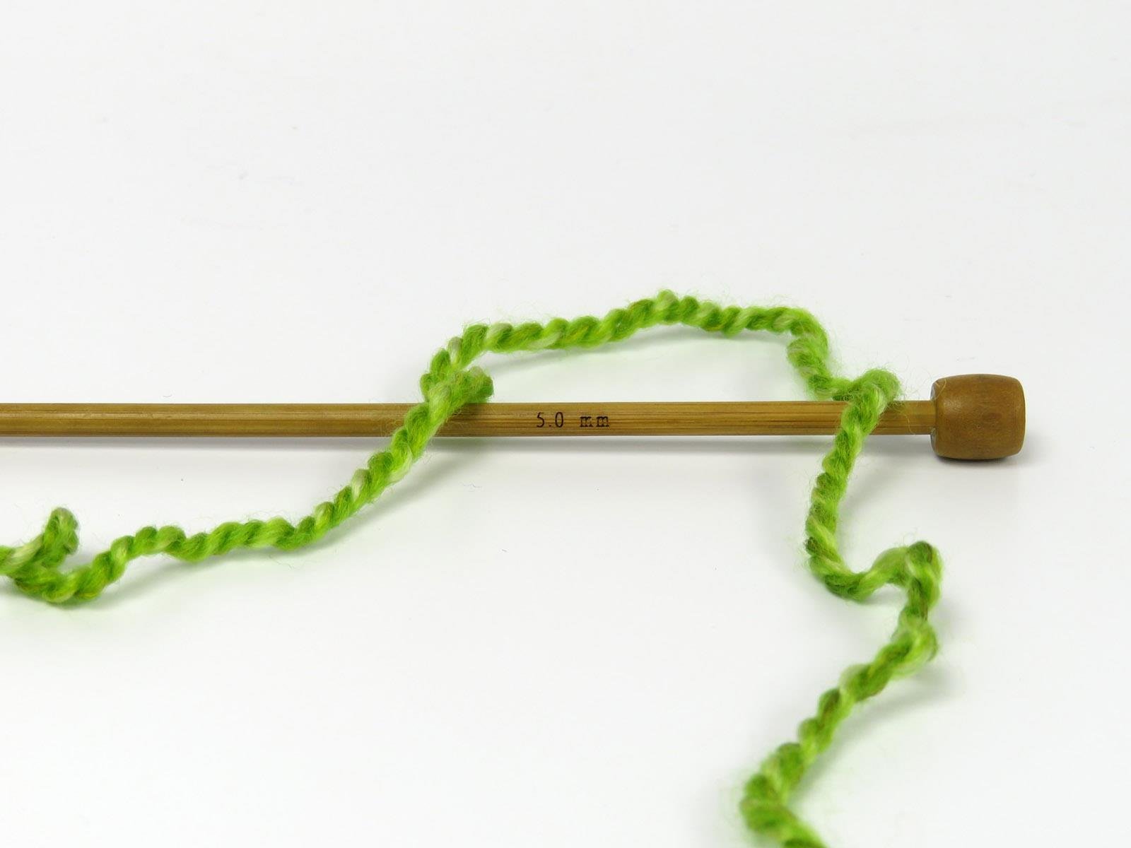 Puzzle Wool Worsted Brown, Yellow, Green Shades