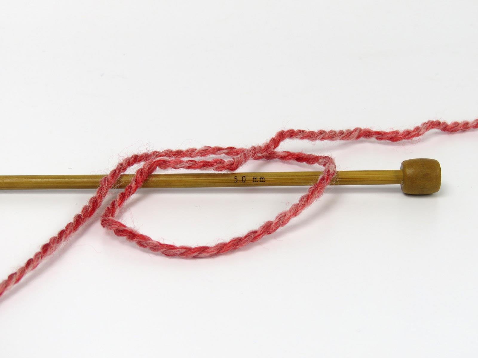 Puzzle Wool Worsted Pink, Red, Blue Shades