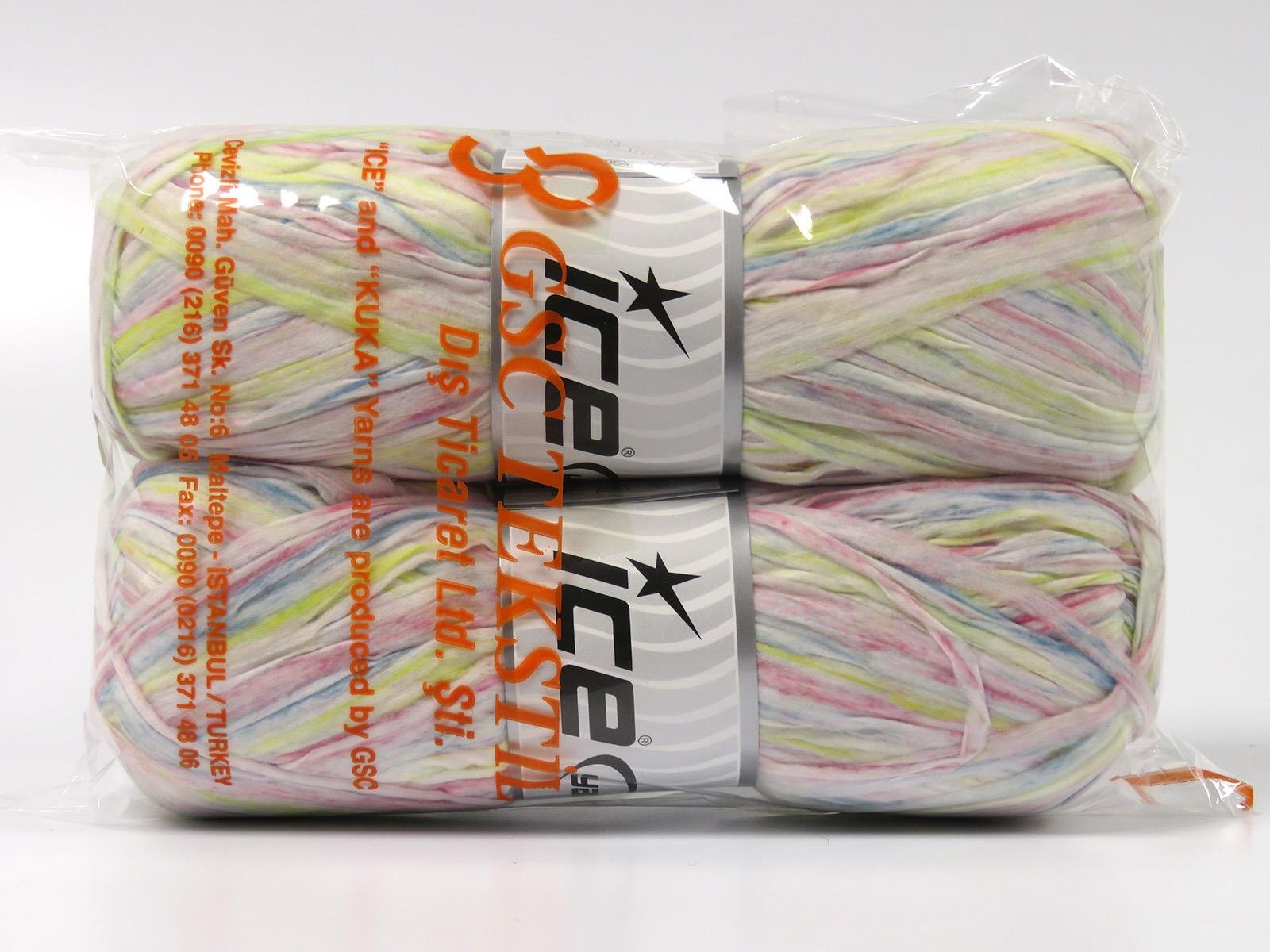 Raffia Color Green, Pink, Blue, White, Yellow