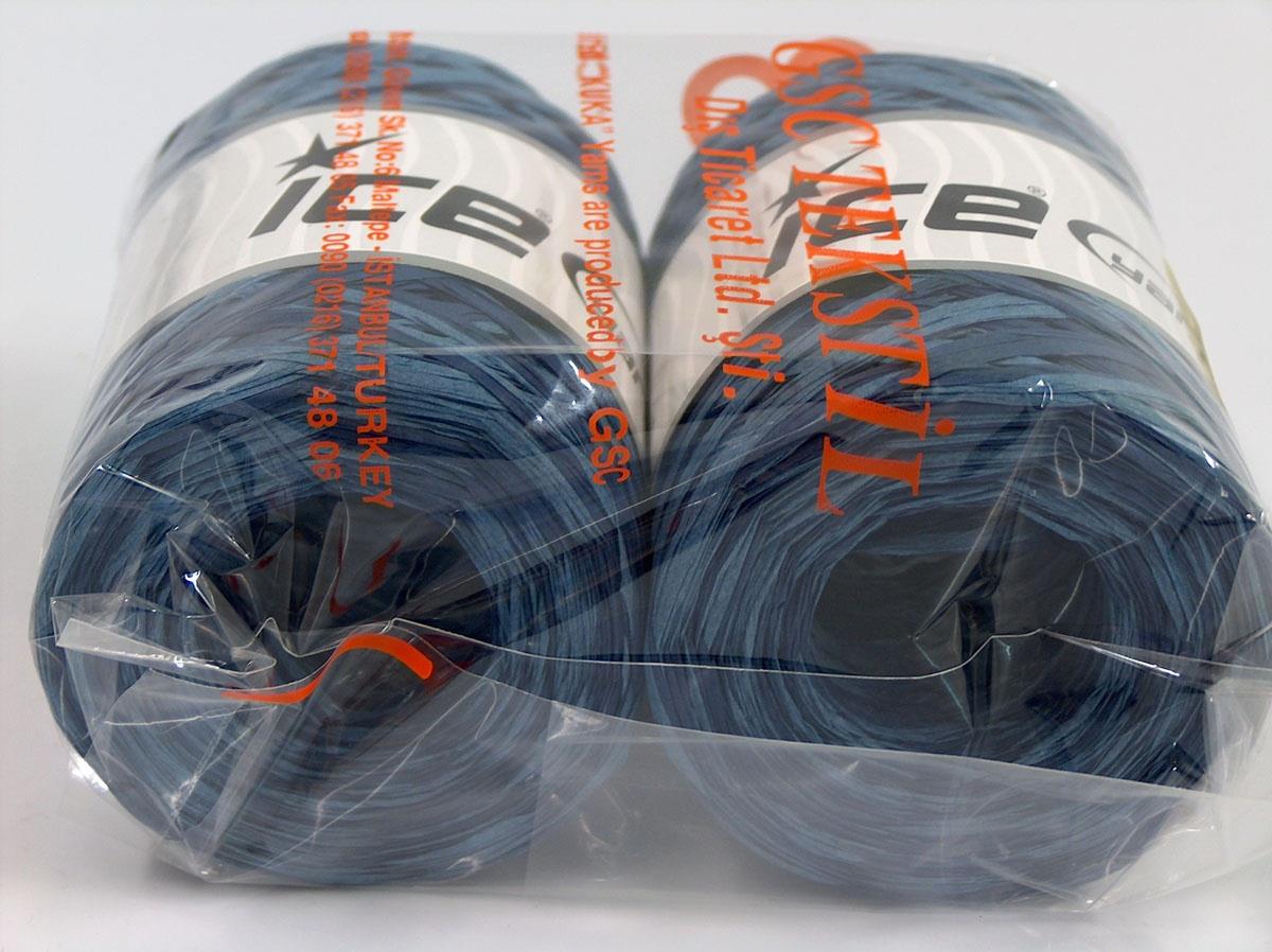 Raffia Multi Blue Shades