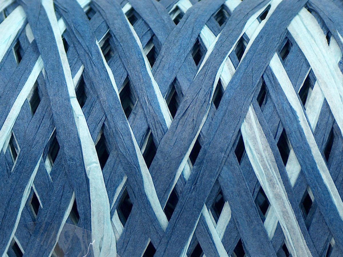Raffia Multi Blue Shades