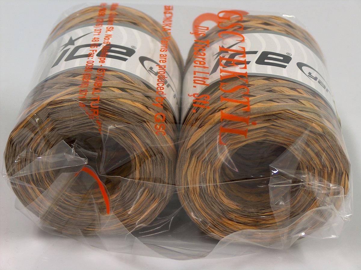 Raffia Multi Brown Shades