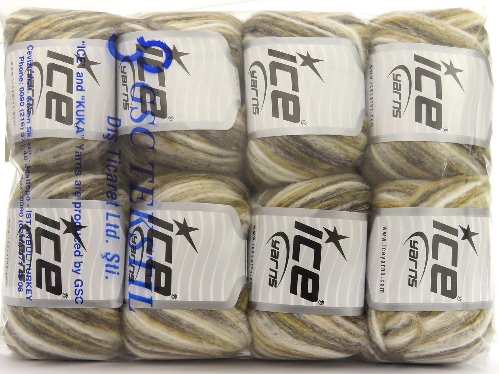 Rock N Wool Cream, Brown Shades