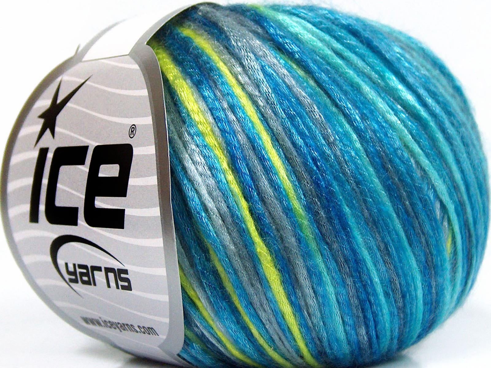 Rockabilly Color Light Grey, Turquoise Shades, Neon Green