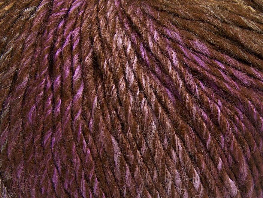 Roseto Worsted Lilac, Brown Shades