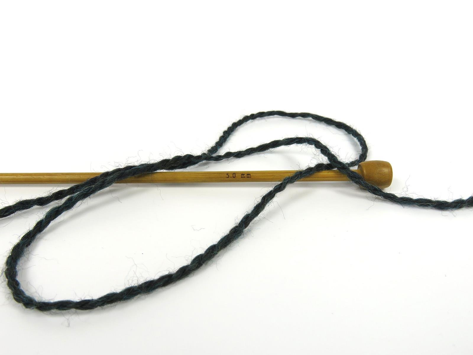 Royal Wool Turquoise, Anthracite Black