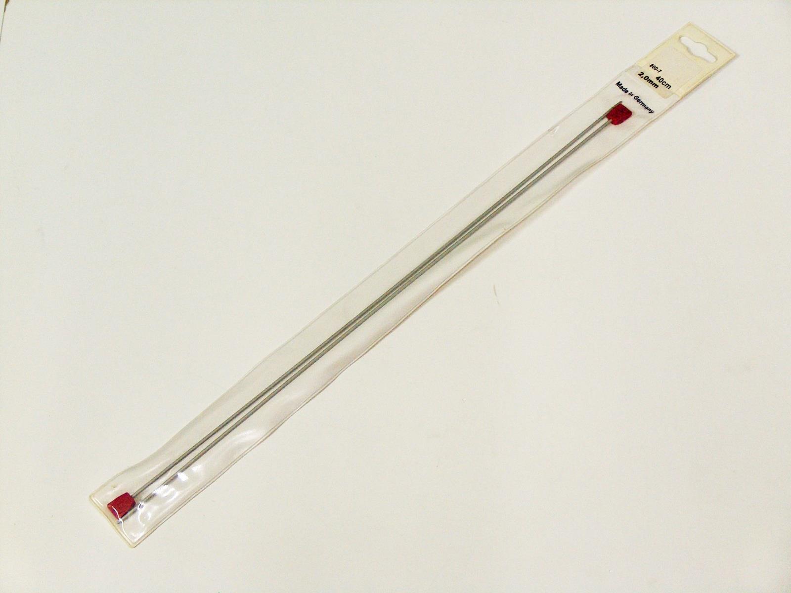 Sale Aluminum Knitting Needles . Size: 2 mm (US 0)