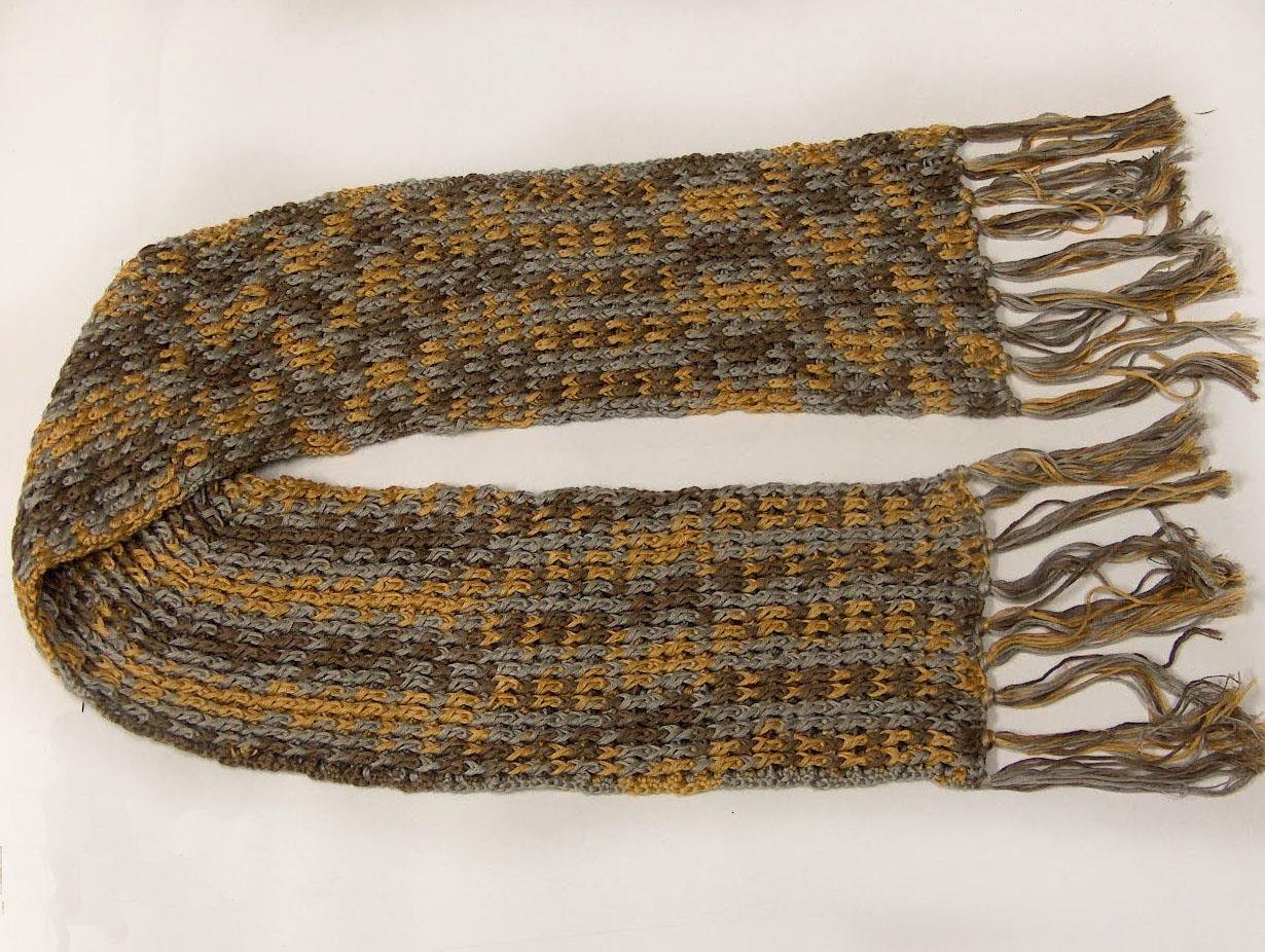 Scarf - Hat Set Camel, Gold