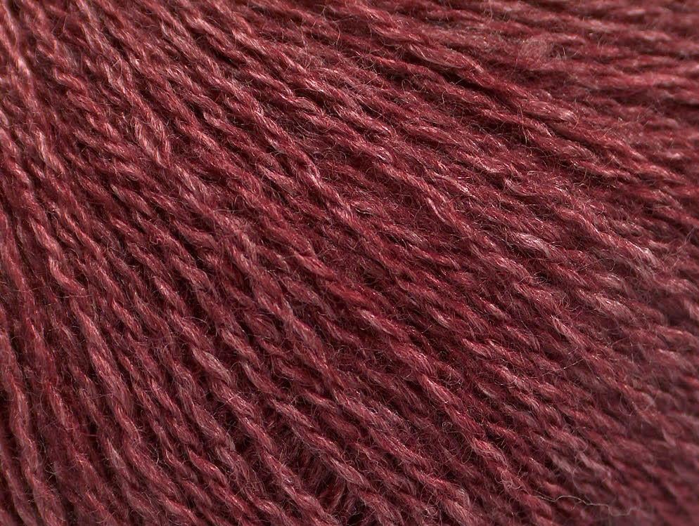 Silk Merino Burgundy