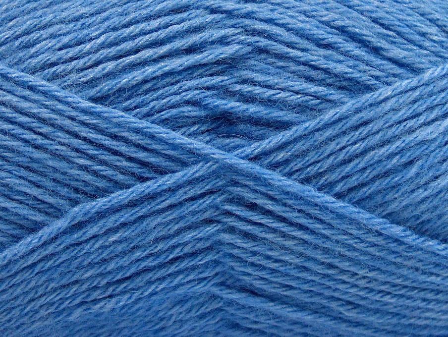 Silk Merino DK Blue