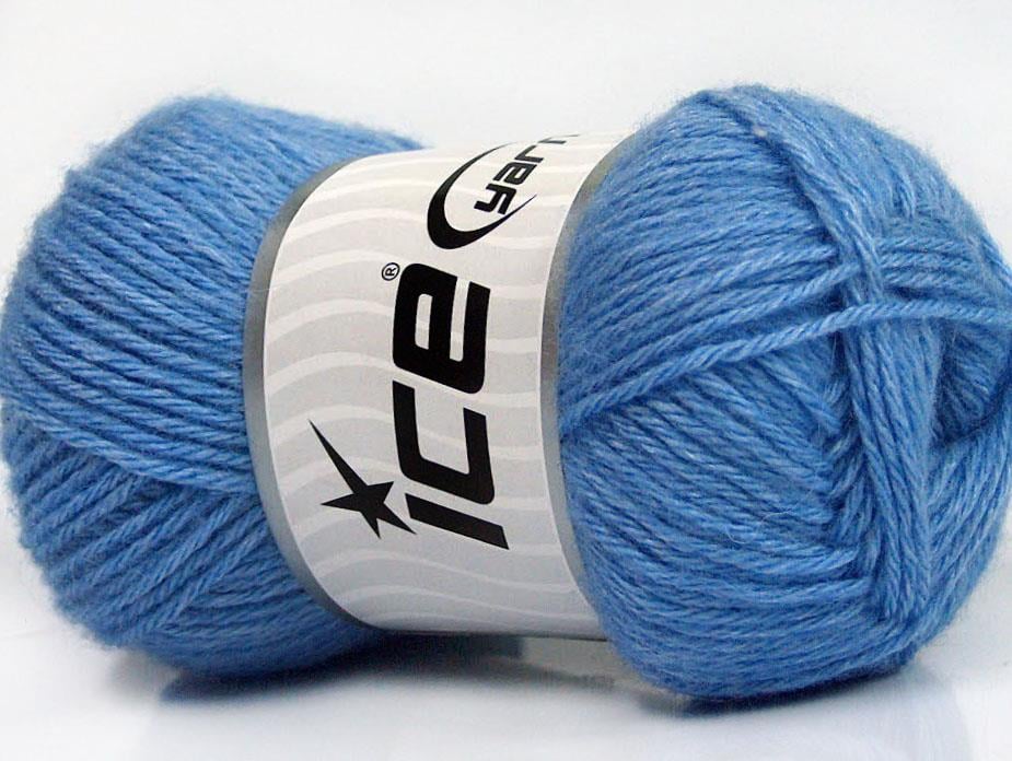 Silk Merino DK Blue