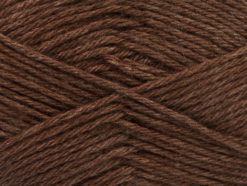 Silk Merino DK Brown
