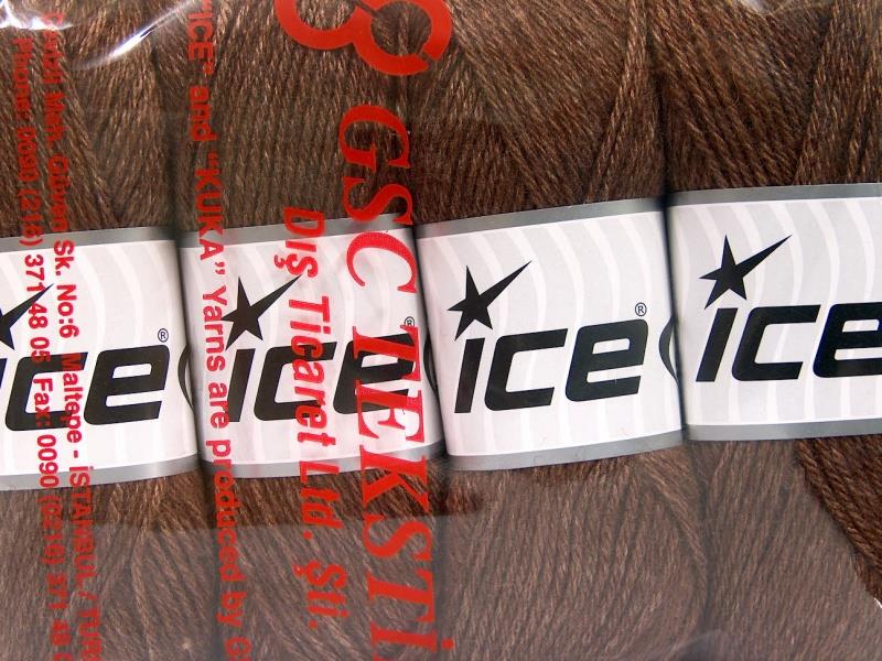 Silk Merino DK Brown