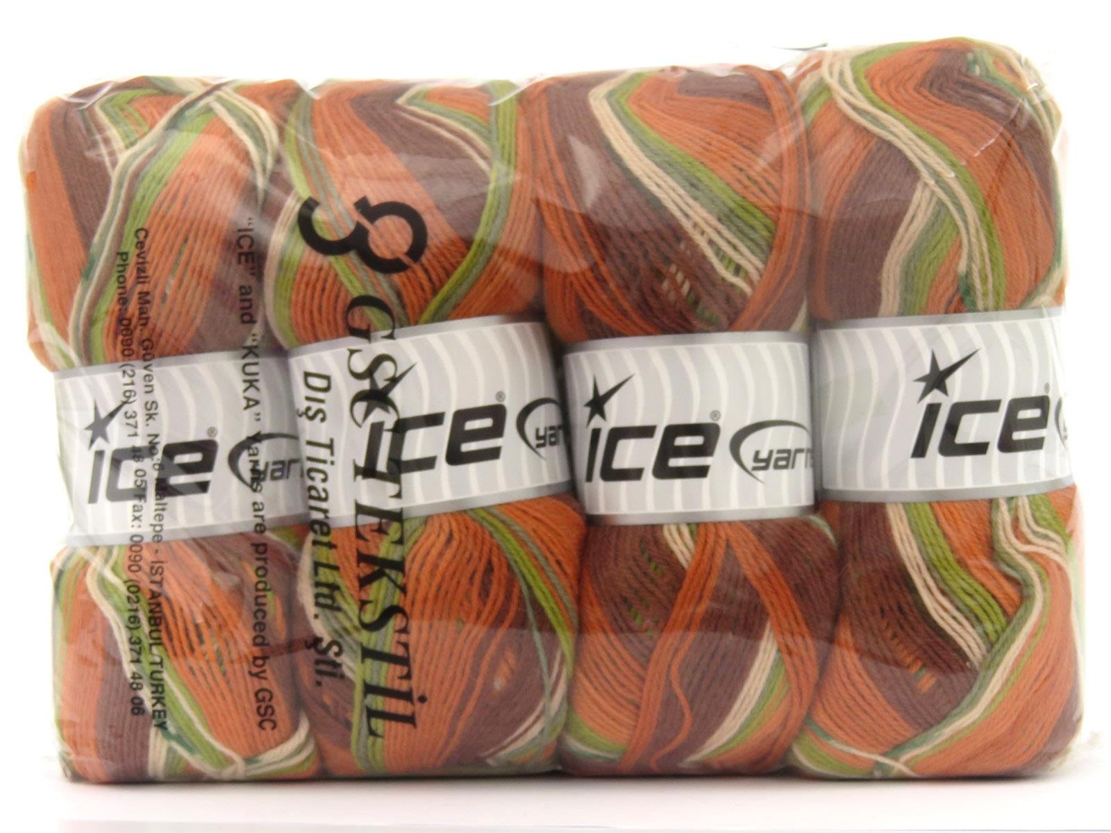 Smart Sock Cream, Green Shades, Copper Shades