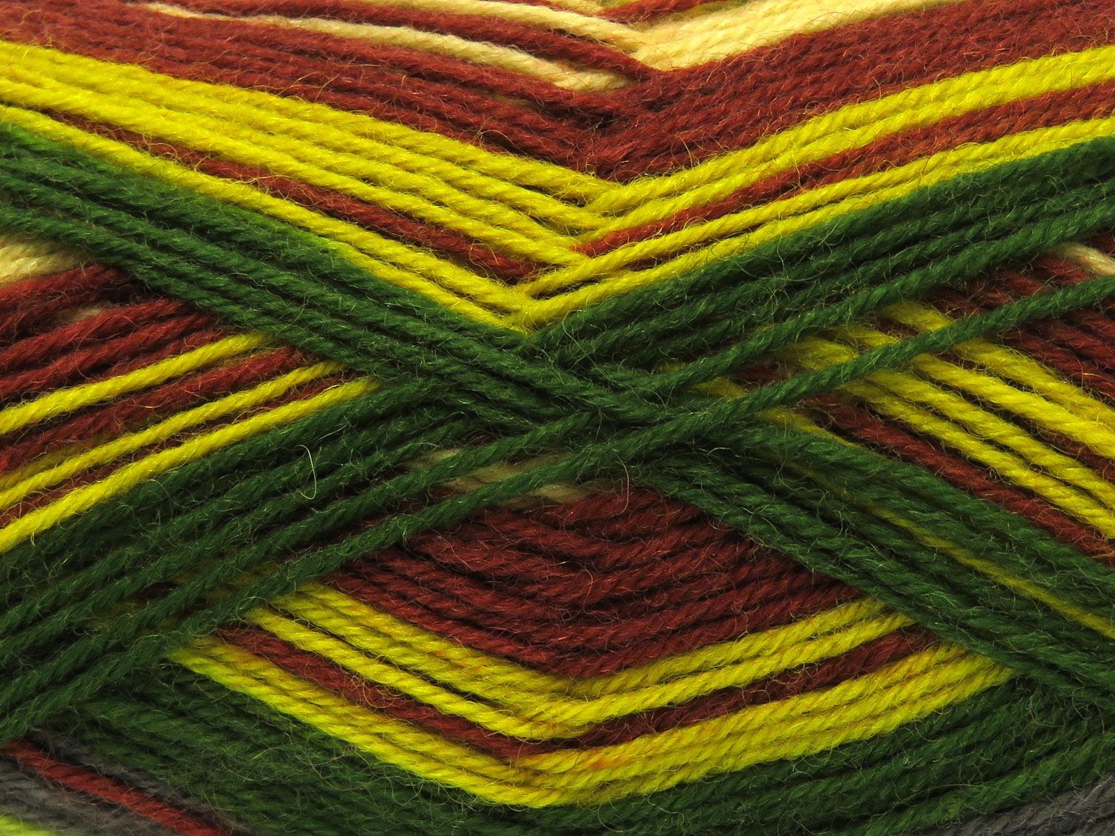 Smart Sock Cream, Grey, Green Shades, Copper