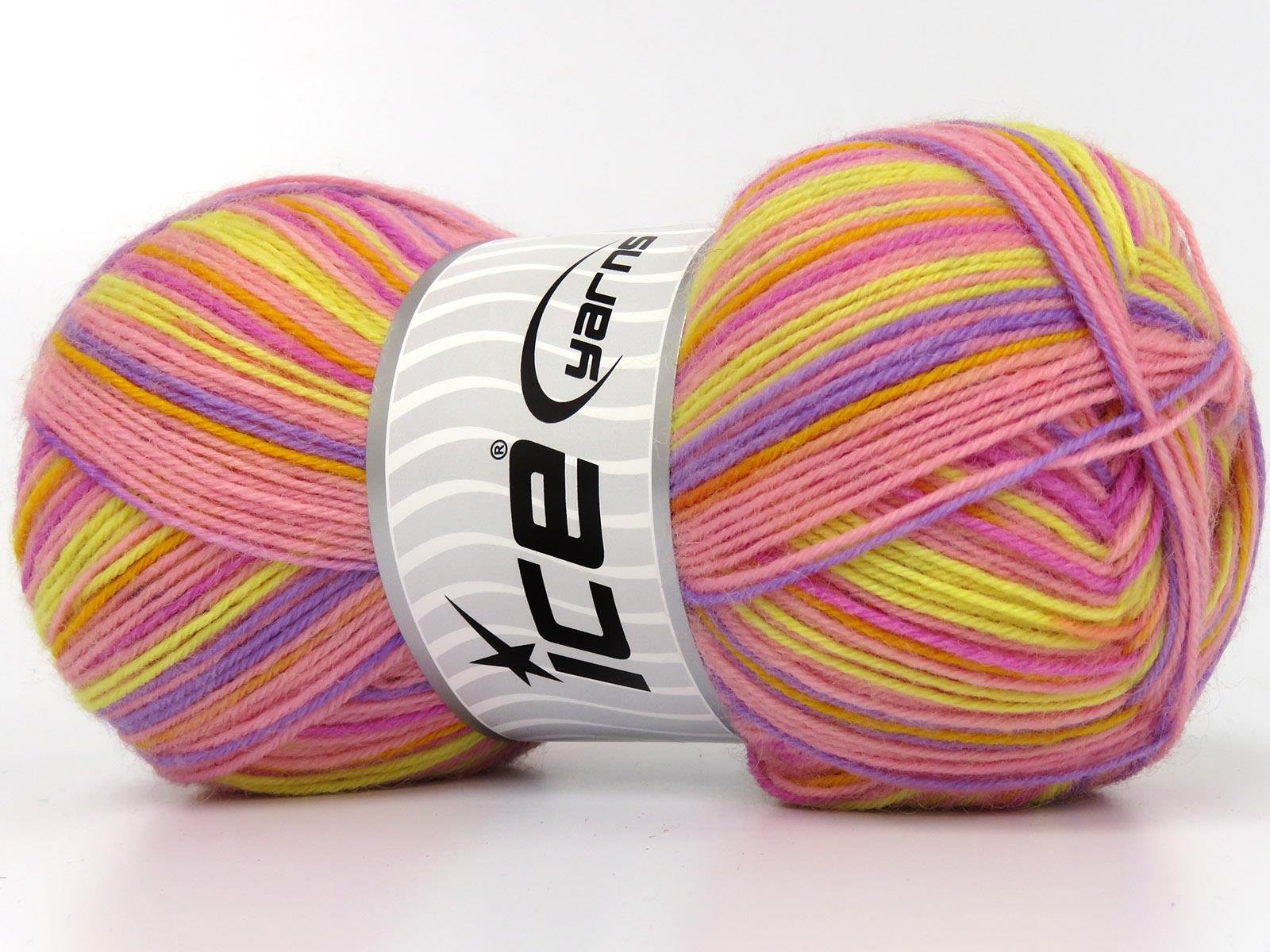 Smart Sock Lilac, Yellow, Gold, Pink Shades