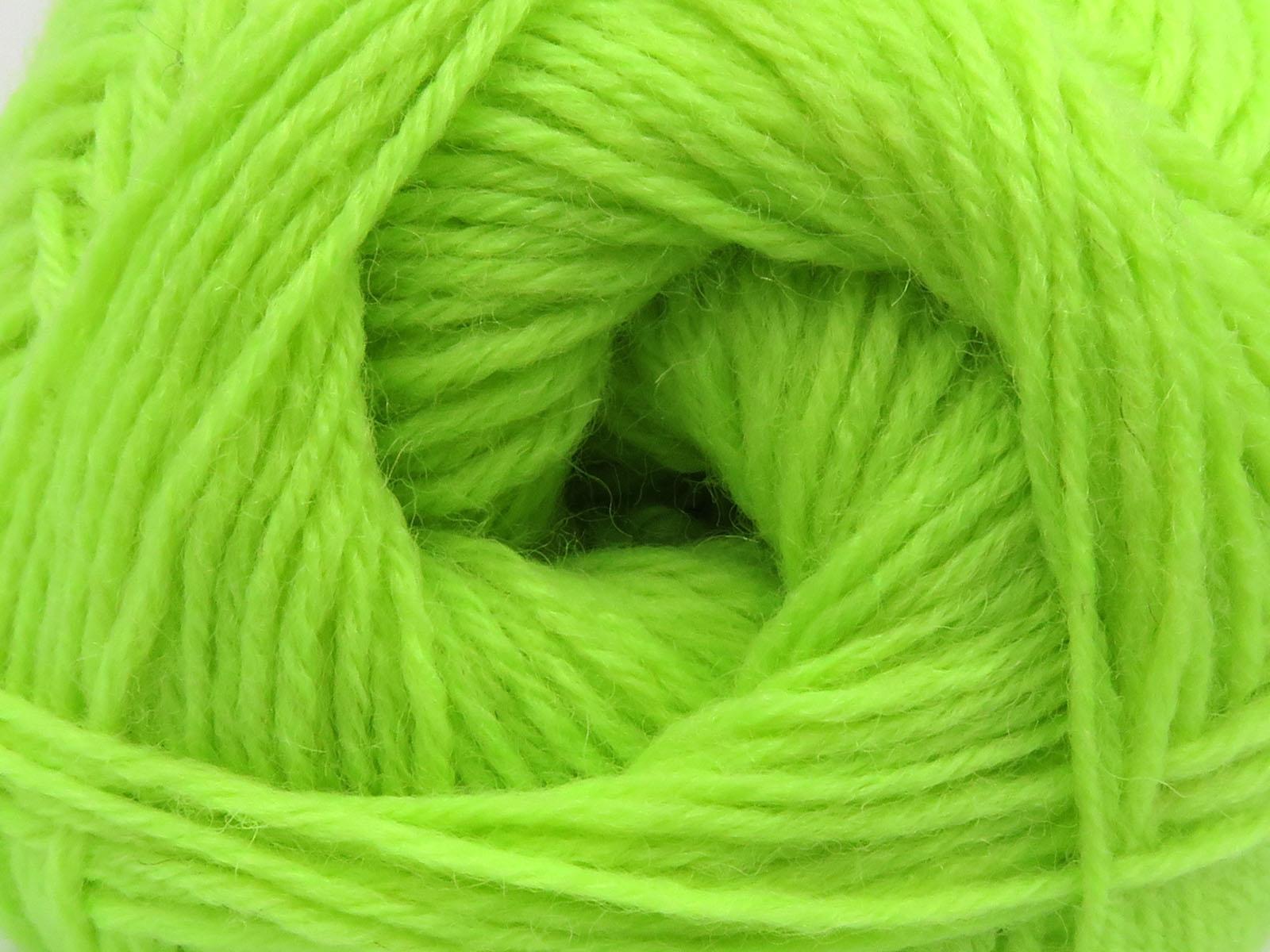 Sock Unicolor Neon Green
