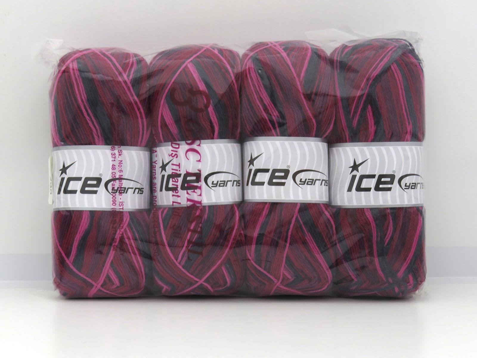 Sock Varicolor Pink, Grey, Purple Shades