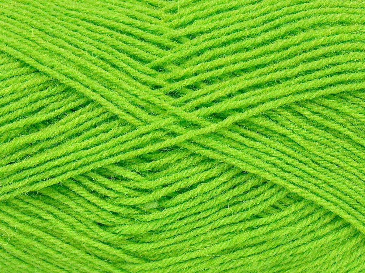 SockenWolle Uni Light Green