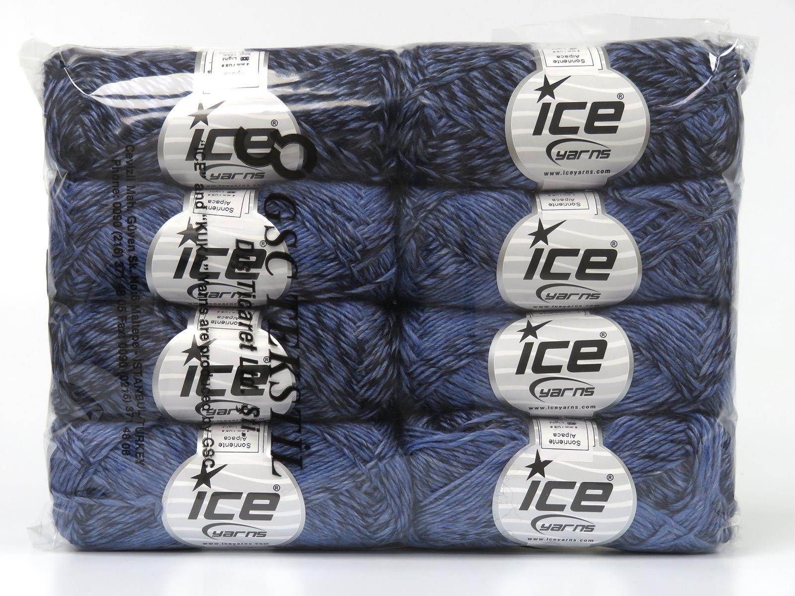 Sonriente Alpaca Dark Navy, Jeans Blue