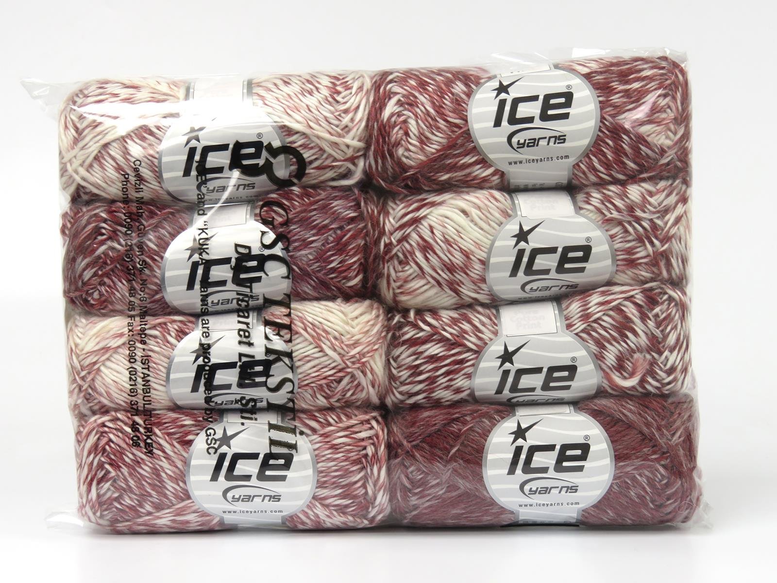 Sonriente Alpaca Pink, White, Red