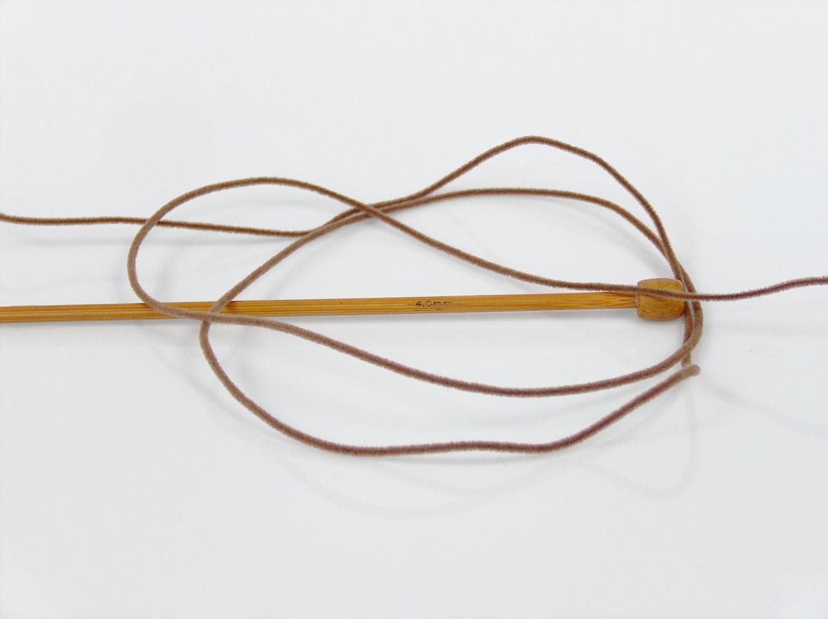 Suede Chenille Dark Brown