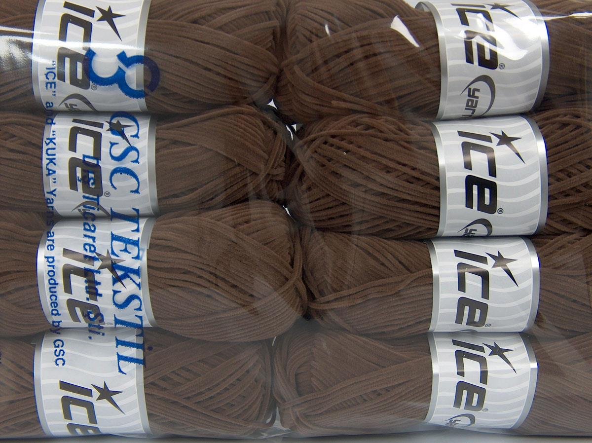 Suede Chenille Dark Brown