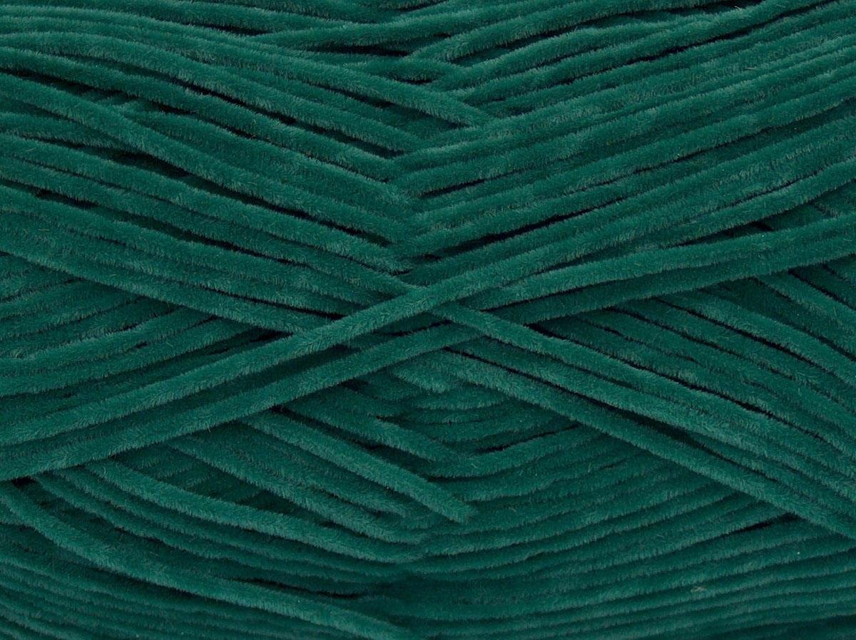 Suede Chenille Emerald Green