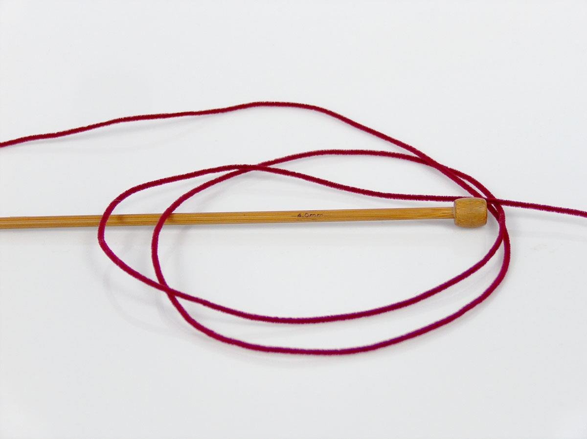 Suede Chenille Ruby Red