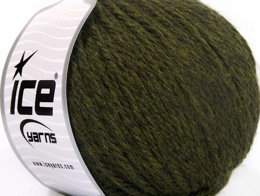 Superbulky Wool Dark Green
