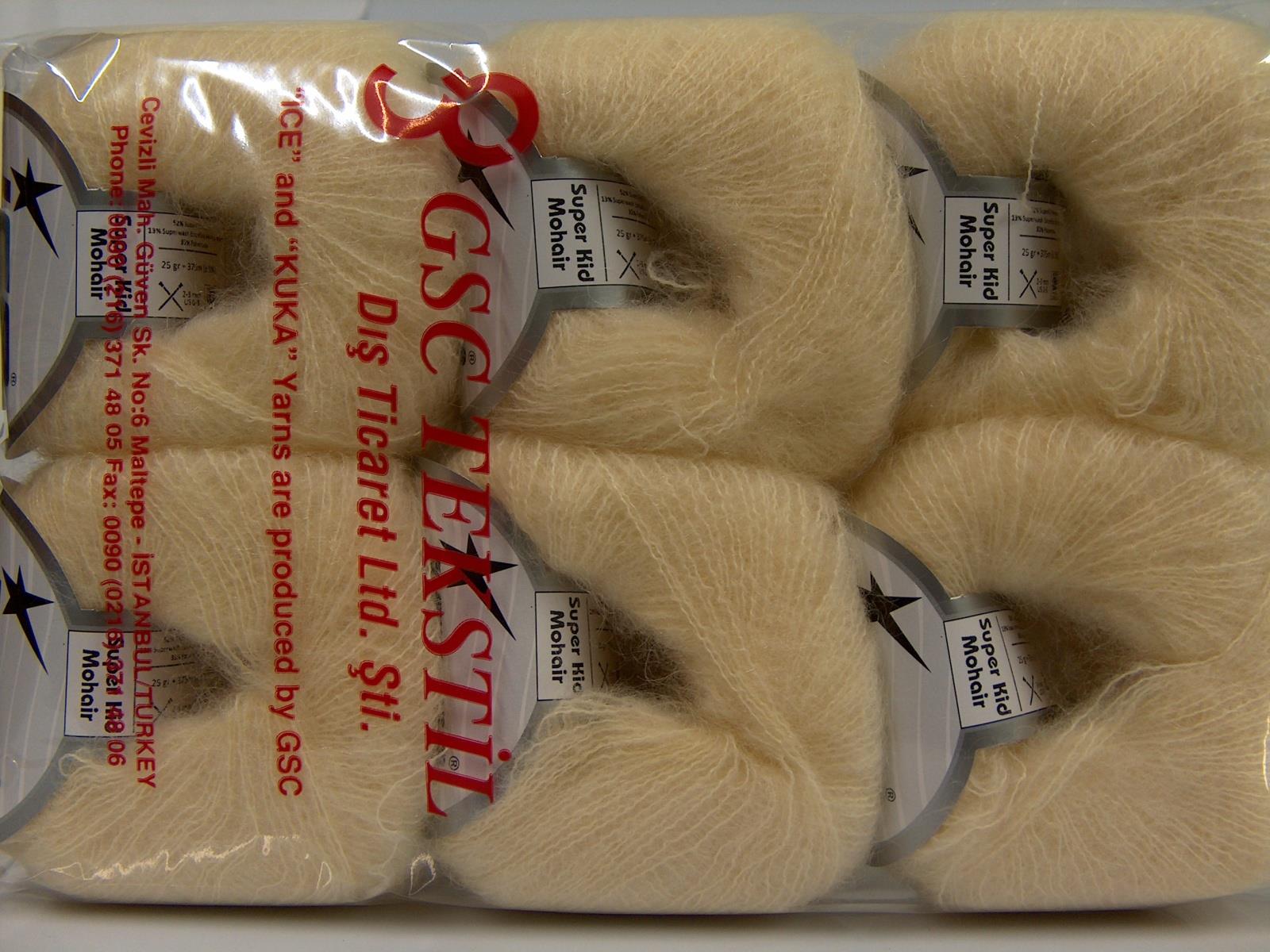 SuperKid Mohair Dark Cream