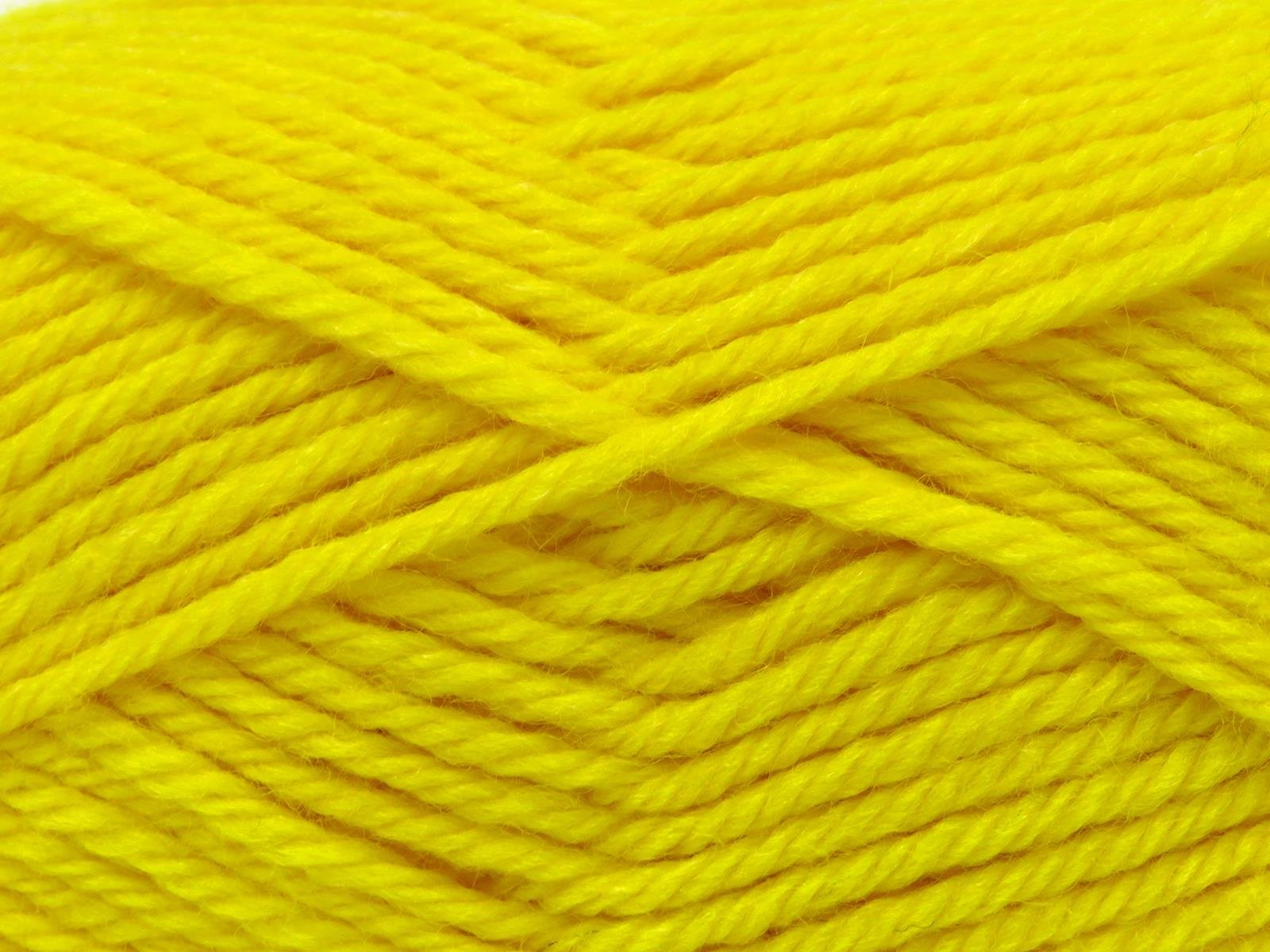 Superwash Wool Bamboo Neon Yellow