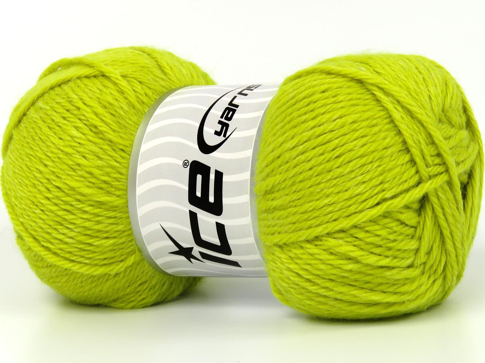 Superwash Wool Bamboo Pistachio Green