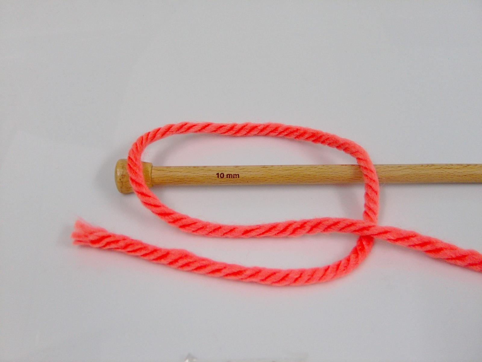 Superwash Wool Chunky Neon Orange