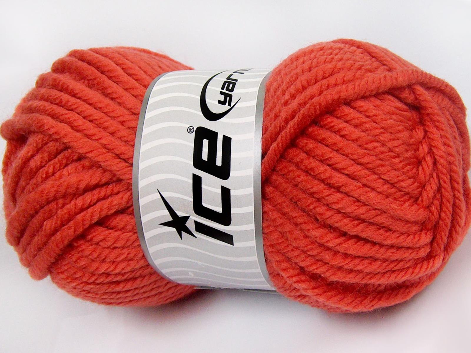Superwash Wool Chunky Orange