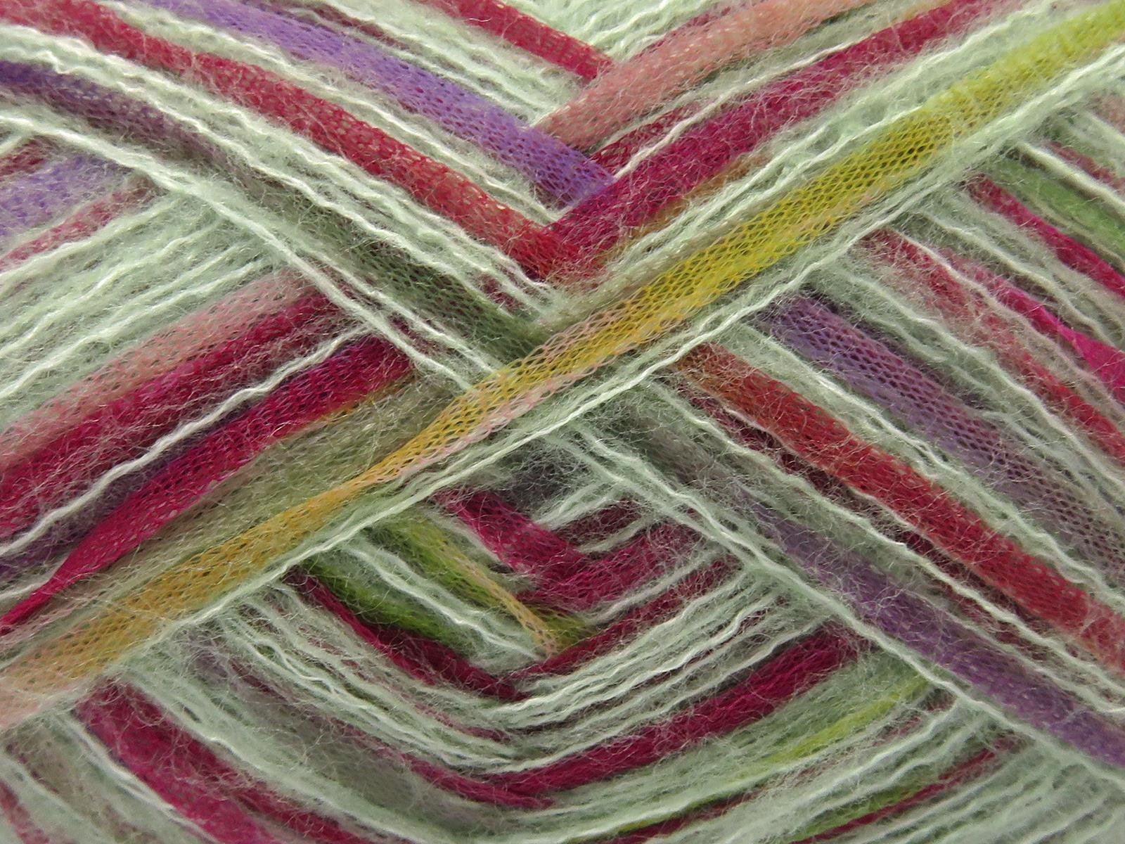 Toucan Lilac, Burgundy, Green Shades