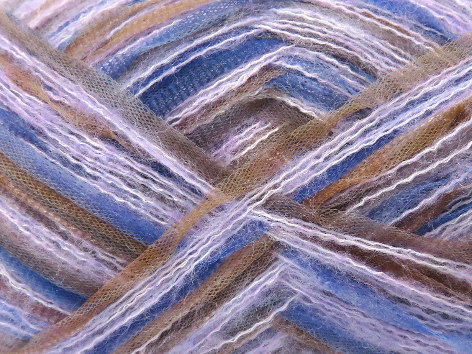 Toucan Pink, Blue, Lilac, Brown Shades