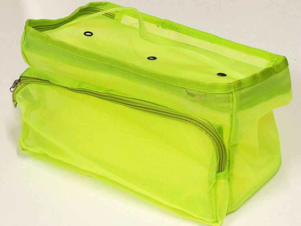 Transparent Yarn Skein Bag Neon Green