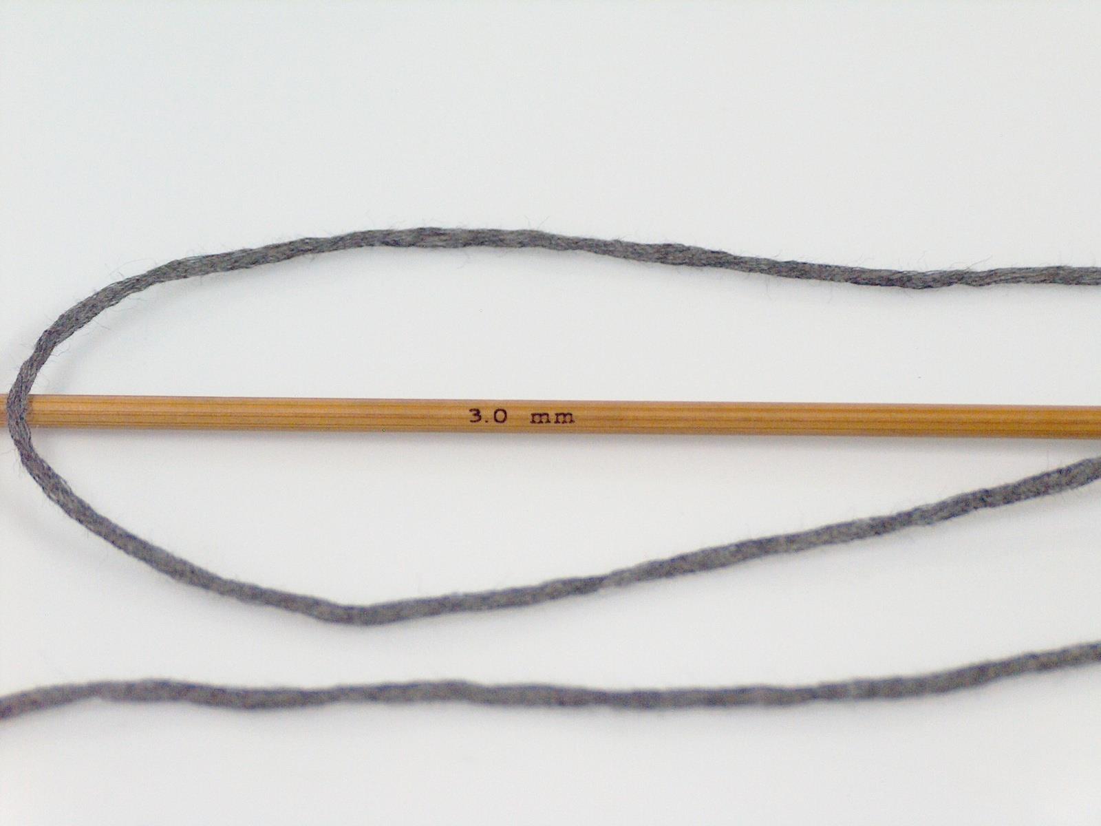 Tube Cotton Fine Dark Grey