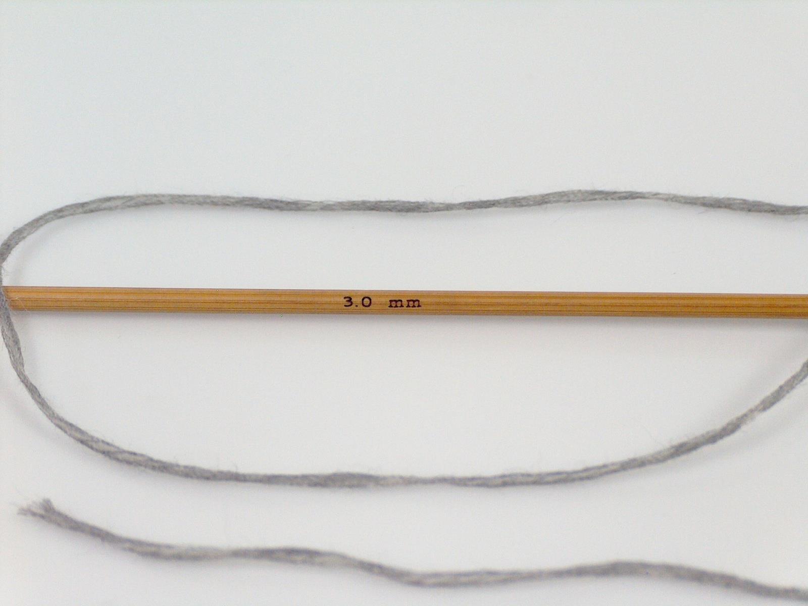 Tube Cotton Fine Grey Melange