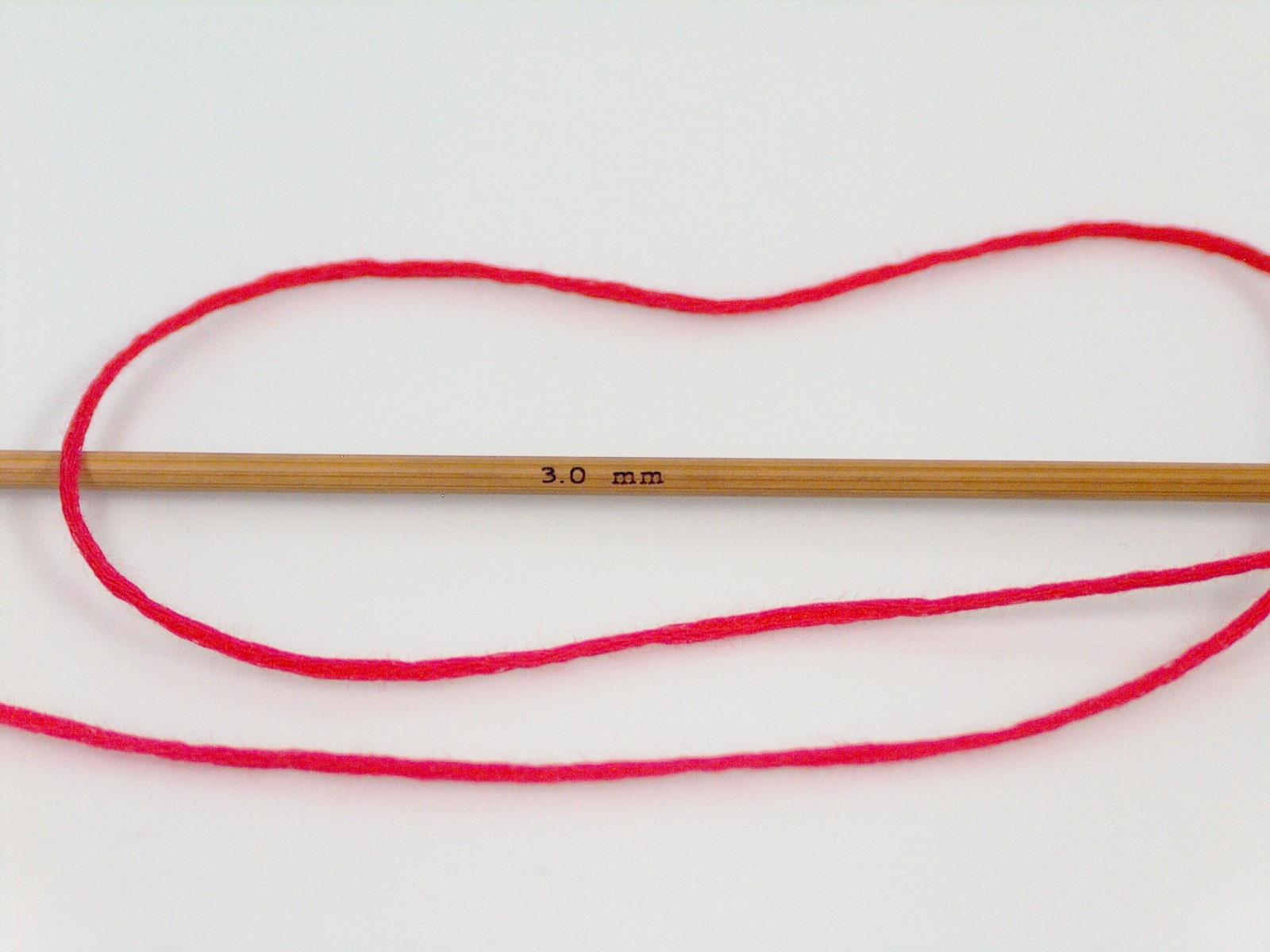 Tube Cotton Fine Red