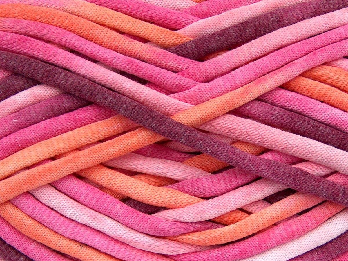 Tube Cotton Jumbo Color Orange, Maroon, Pink Shades