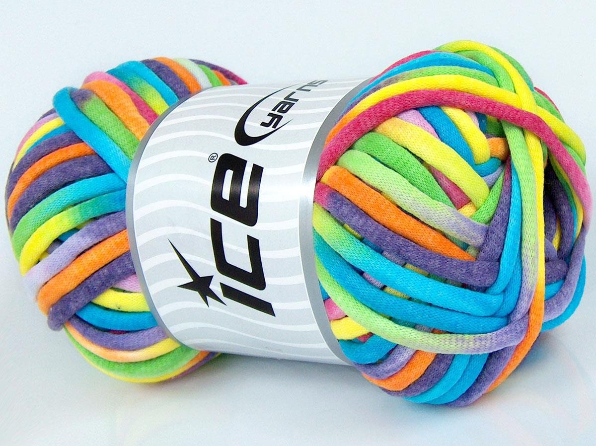 Tube Cotton Jumbo Color Rainbow