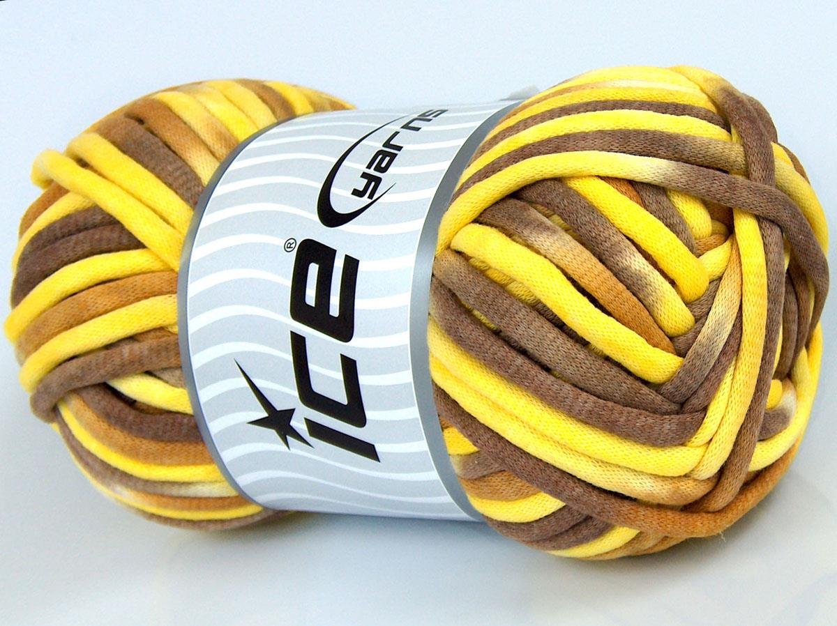 Tube Cotton Jumbo Color Yellow Shades, Camel Shades